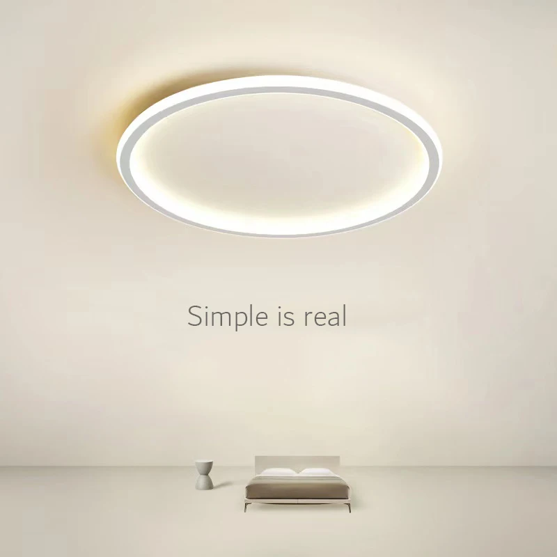Современная светодиодная люстра простой светильник для гостиной спальни