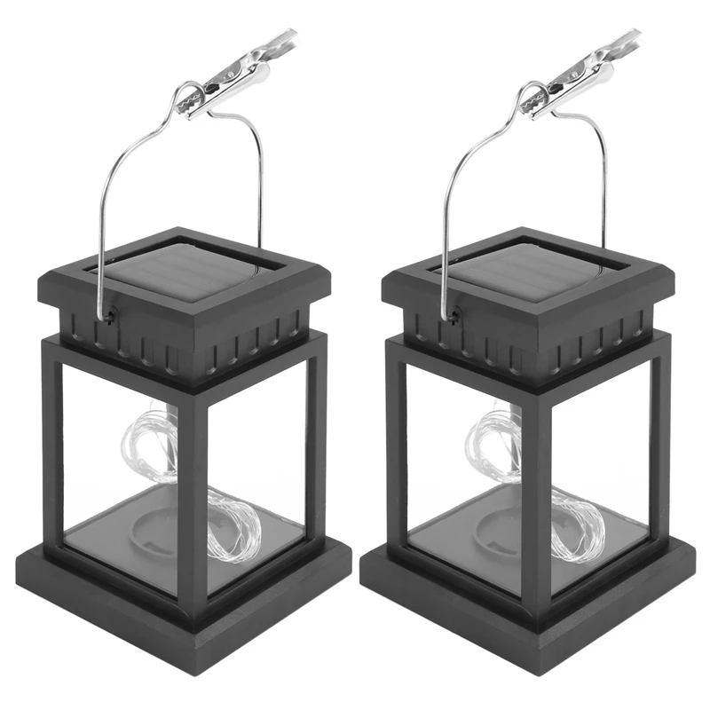 2X Outdoor Garden Solar Powered Hanging LED String Lights Flickering Candle Lantern Lamp For Garden Decorative
2X Outdoor Garden Solar Powered Hanging LED String Lights Flickering Candle Lantern Lamp For Garden Decorative