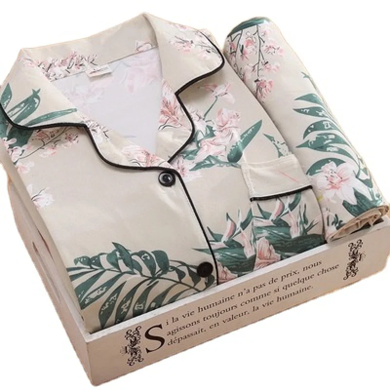 Winter 2 Piece Set Nighty Suit Women Sleepwear Cardigan Oversize Pajama Floral Printed Loose With Pocket Homewear Loung For Lady
Winter 2 Piece Set Nighty Suit Women Sleepwear Cardigan Oversize Pajama Floral Printed Loose With Pocket Homewear Loung For Lady