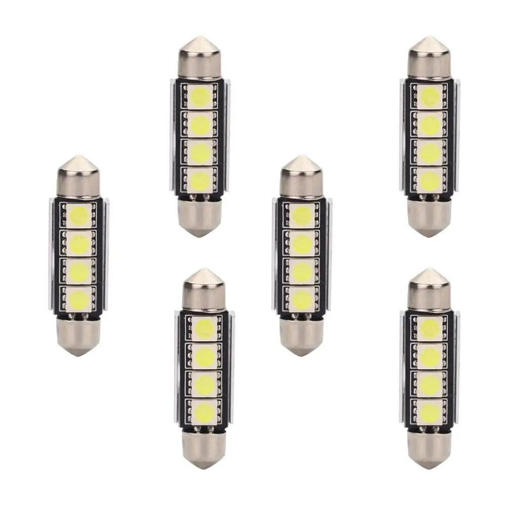Baoblaze 6 Pieces Car Vehicles Interior 41mm Festoon Dome Cargo Trunk Lights Blub
Baoblaze 6 Pieces Car Vehicles Interior 41mm Festoon Dome Cargo Trunk Lights Blub