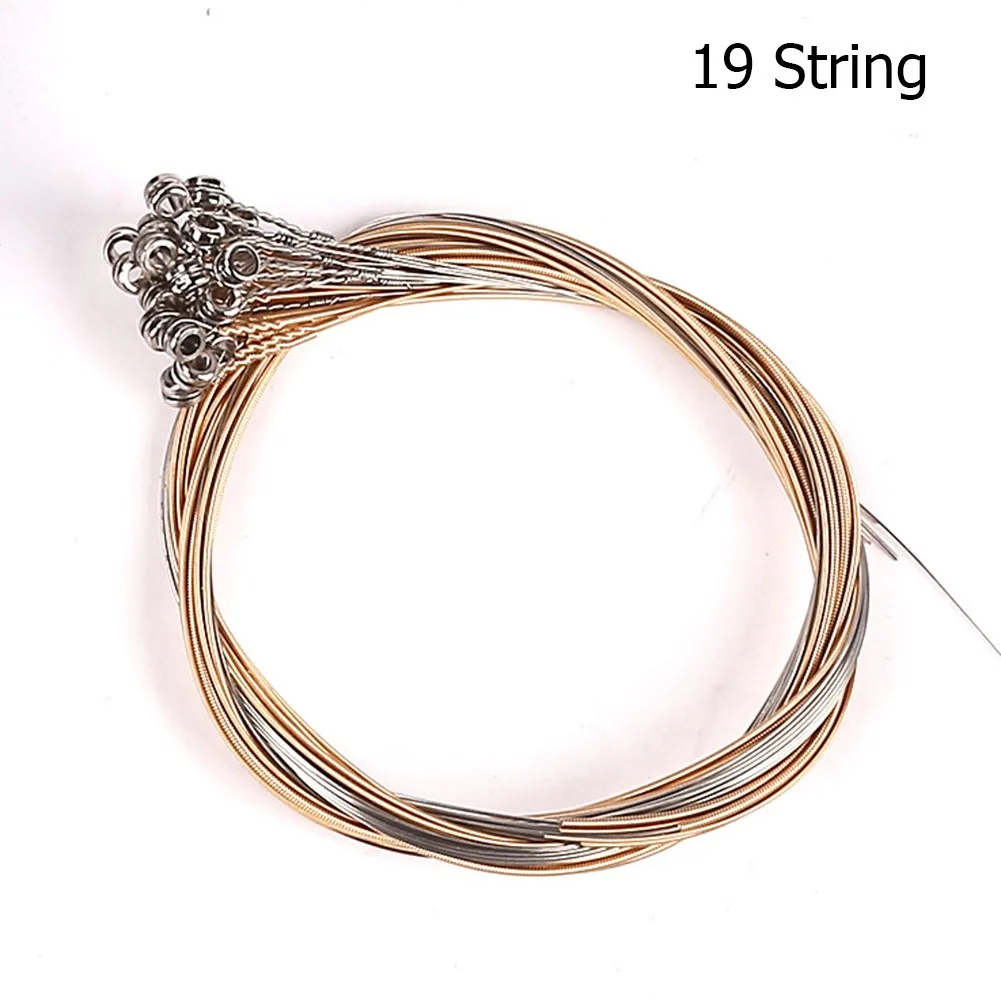 7 10 16 19 21-Strings Lyre Harp String Set Replacement Accessories Musical Instrument String Green Instrument Laiya Piano
7 10 16 19 21-Strings Lyre Harp String Set Replacement Accessories Musical Instrument String Green Instrument Laiya Piano