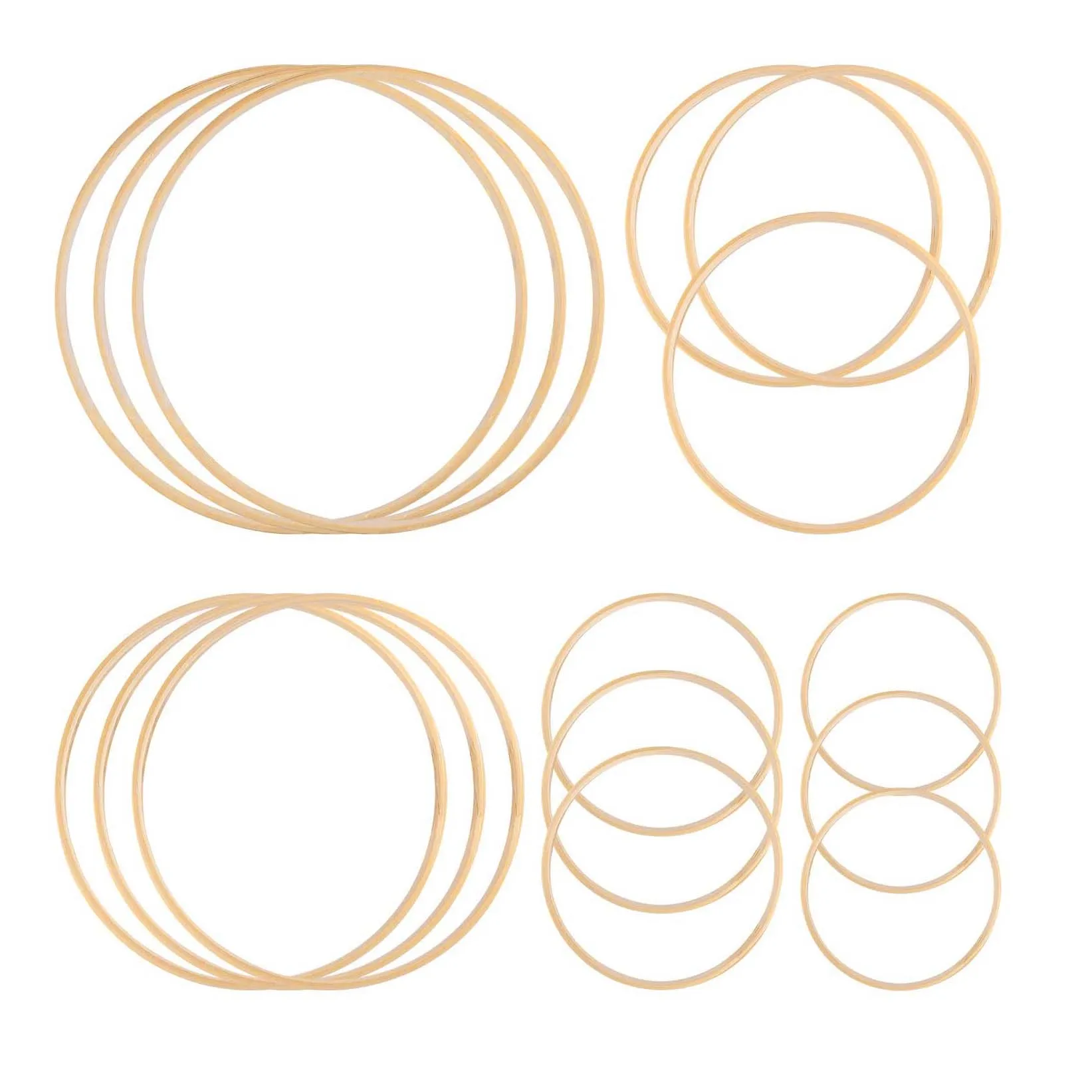 Wooden Rings Bamboo Floral Hoops Wreath Rings Macrame Hoop Rings for DIY Wedding Christmas Wreath Dream Catcher Crafts
Wooden Rings Bamboo Floral Hoops Wreath Rings Macrame Hoop Rings for DIY Wedding Christmas Wreath Dream Catcher Crafts