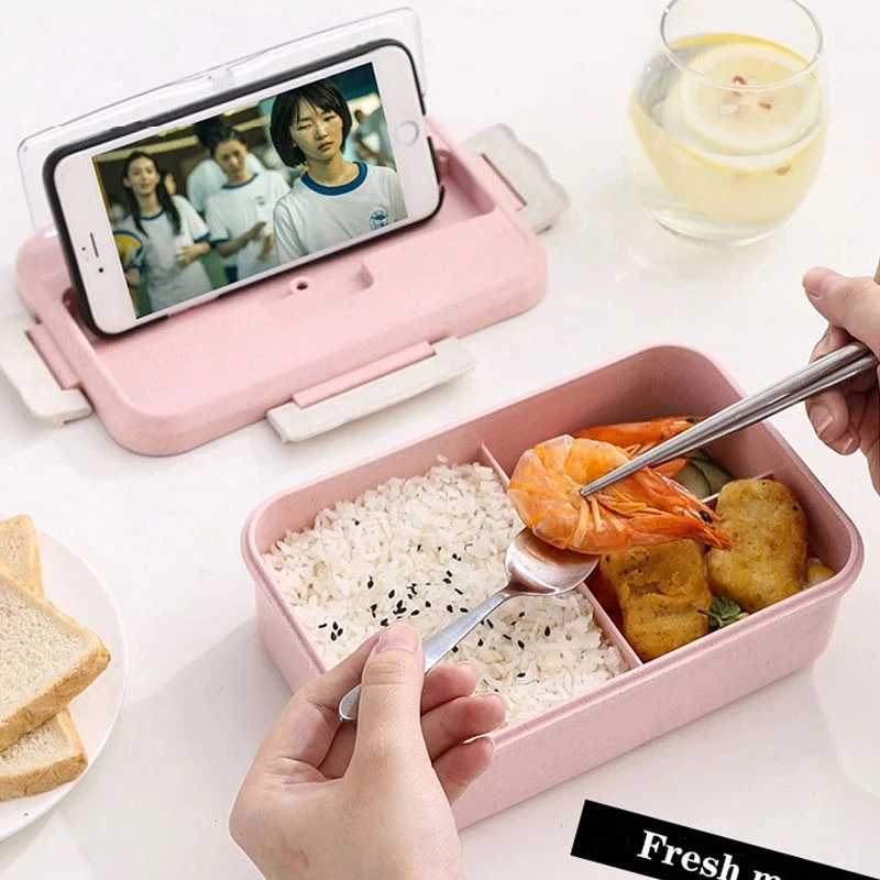 Lunch Box With Stainless Steel Tableware Food Storage Case Children School Office Portable Microwave Bento Box Kitchen Dinnerwar
Lunch Box With Stainless Steel Tableware Food Storage Case Children School Office Portable Microwave Bento Box Kitchen Dinnerwar