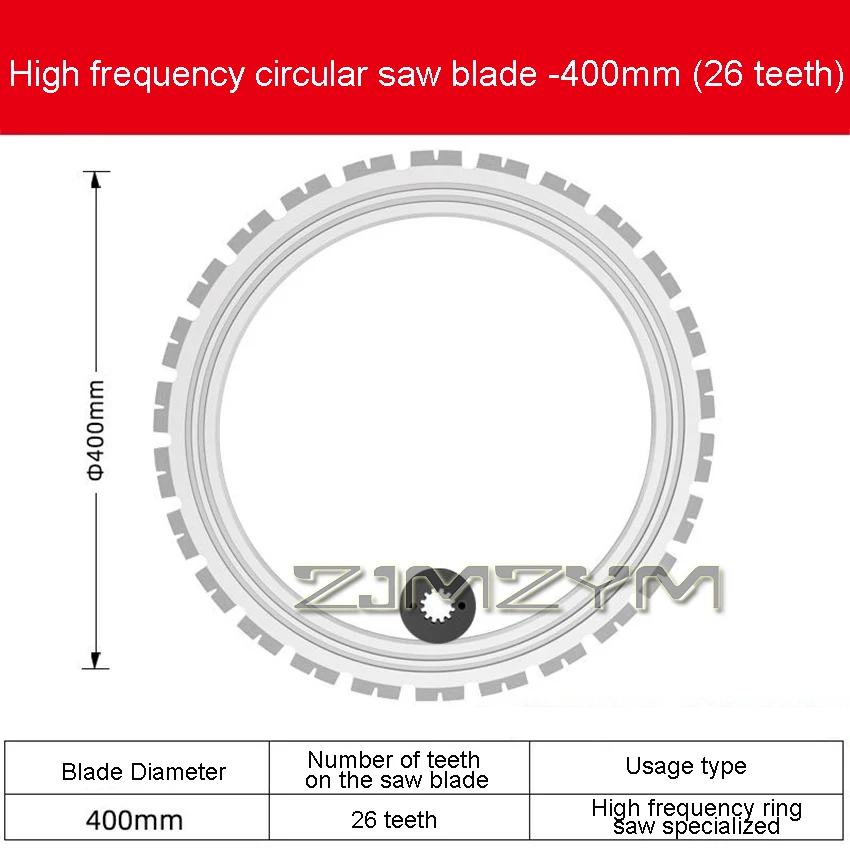 Кольцевая пила AC8400/AC8500 400/500 мм
Кольцевая пила AC8400/AC8500 400/500 мм