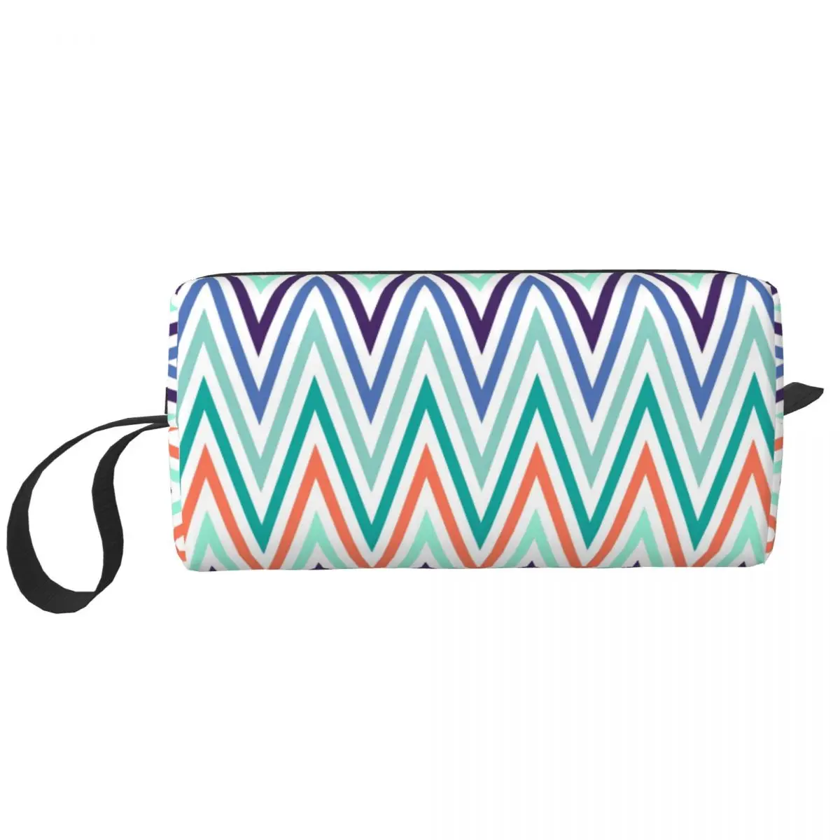 Chevrons Colorful Zigzag Pattern Art Toiletry Bag Bohemian Geometric Makeup Cosmetic Organizer Lady Beauty Storage Dopp Kit Case
Chevrons Colorful Zigzag Pattern Art Toiletry Bag Bohemian Geometric Makeup Cosmetic Organizer Lady Beauty Storage Dopp Kit Case