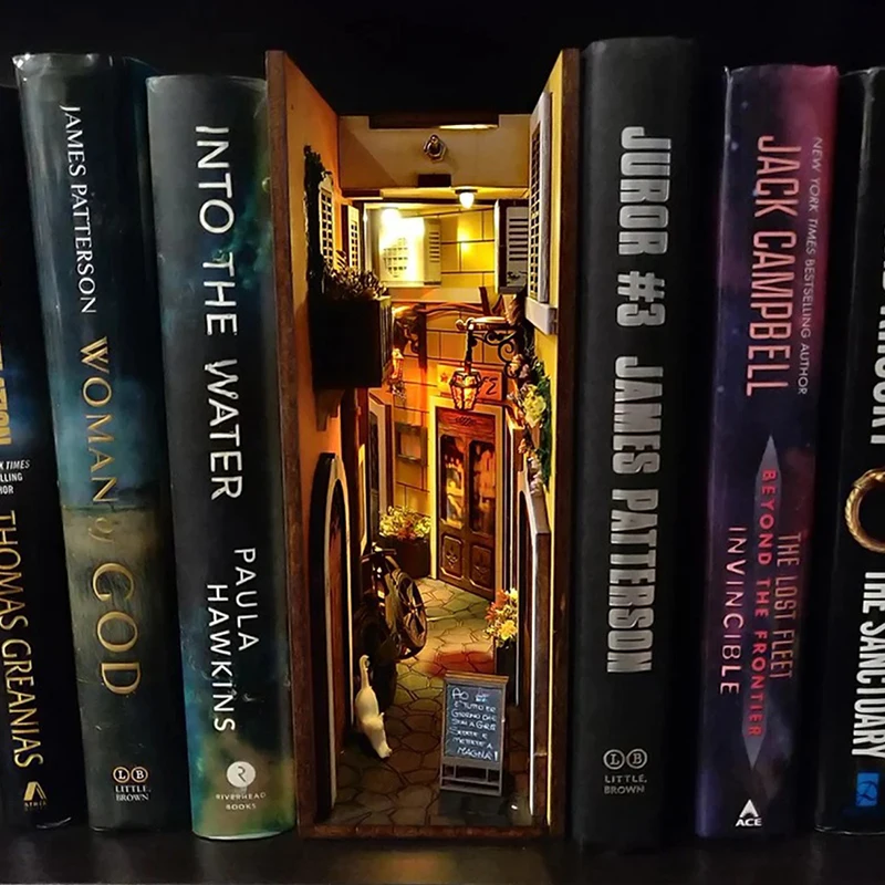 Деревянная книжная полка, декоративная подставка, старинные улицы, ретро книжная полка, Модель Набор для творчества
Деревянная книжная полка, декоративная подставка, старинные улицы, ретро книжная полка, Модель Набор для творчества