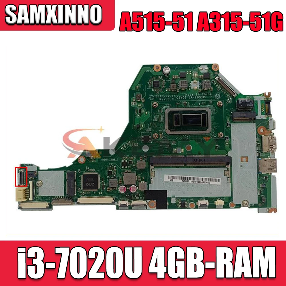 Оригинальная материнская плата для ноутбука ACER Aspire Φ, C5V01, телефон с центральным процессором LA-E891P 4GB-RAM DDR4 100%, полностью протестирована
Оригинальная материнская плата для ноутбука ACER Aspire Φ, C5V01, телефон с центральным процессором LA-E891P 4GB-RAM DDR4 100%, полностью протестирована