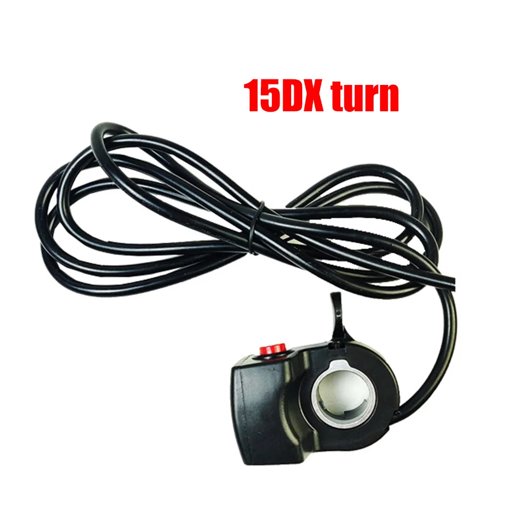 Finger Dial Speed Control Electric Bike Finger Handle Lightweight Black Practical SM Head Turn Handle Universal 12V-72V
Finger Dial Speed Control Electric Bike Finger Handle Lightweight Black Practical SM Head Turn Handle Universal 12V-72V