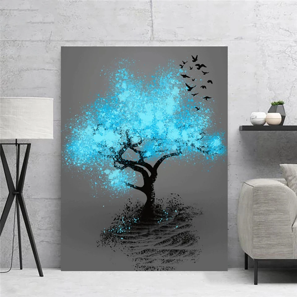 Diamond Art Fluorescent Tree 5D Diamond Painting Landscape DIY Cross Stitch Kits Rhinestone Mosaic Pictures Home Wall Decor Gift
Diamond Art Fluorescent Tree 5D Diamond Painting Landscape DIY Cross Stitch Kits Rhinestone Mosaic Pictures Home Wall Decor Gift