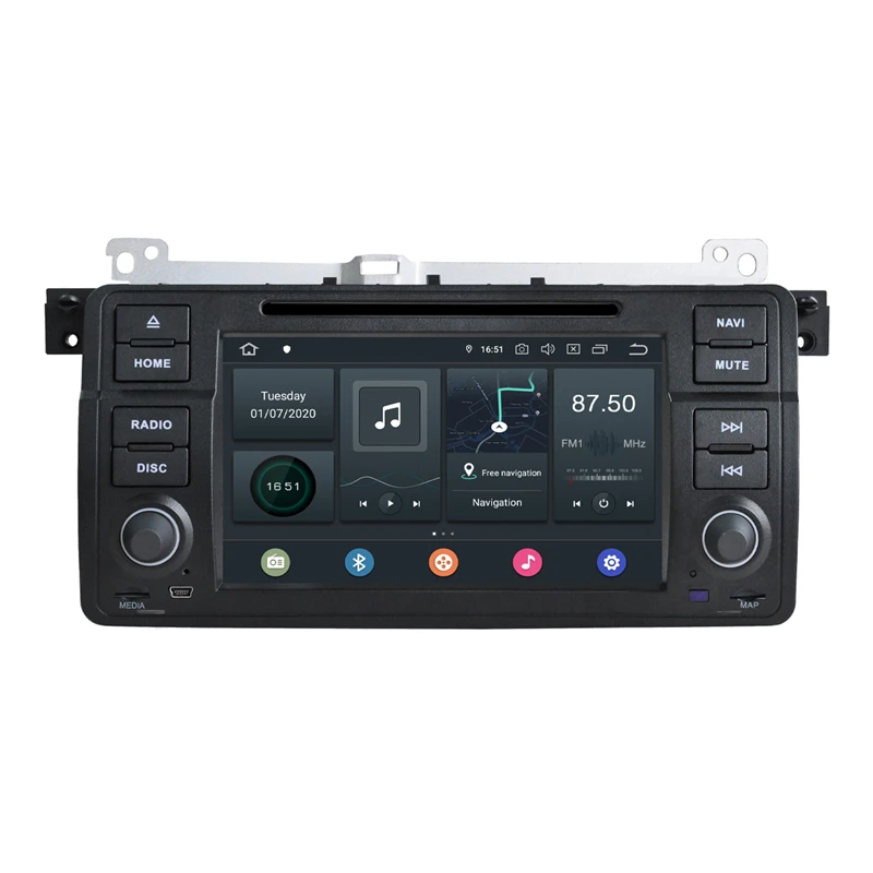 Funnavi 1 din dvd car player 7" Hex core 4G RAM android auto gps video car radio with RDS/FM/AM fit for E46
Funnavi 1 din dvd car player 7" Hex core 4G RAM android auto gps video car radio with RDS/FM/AM fit for E46