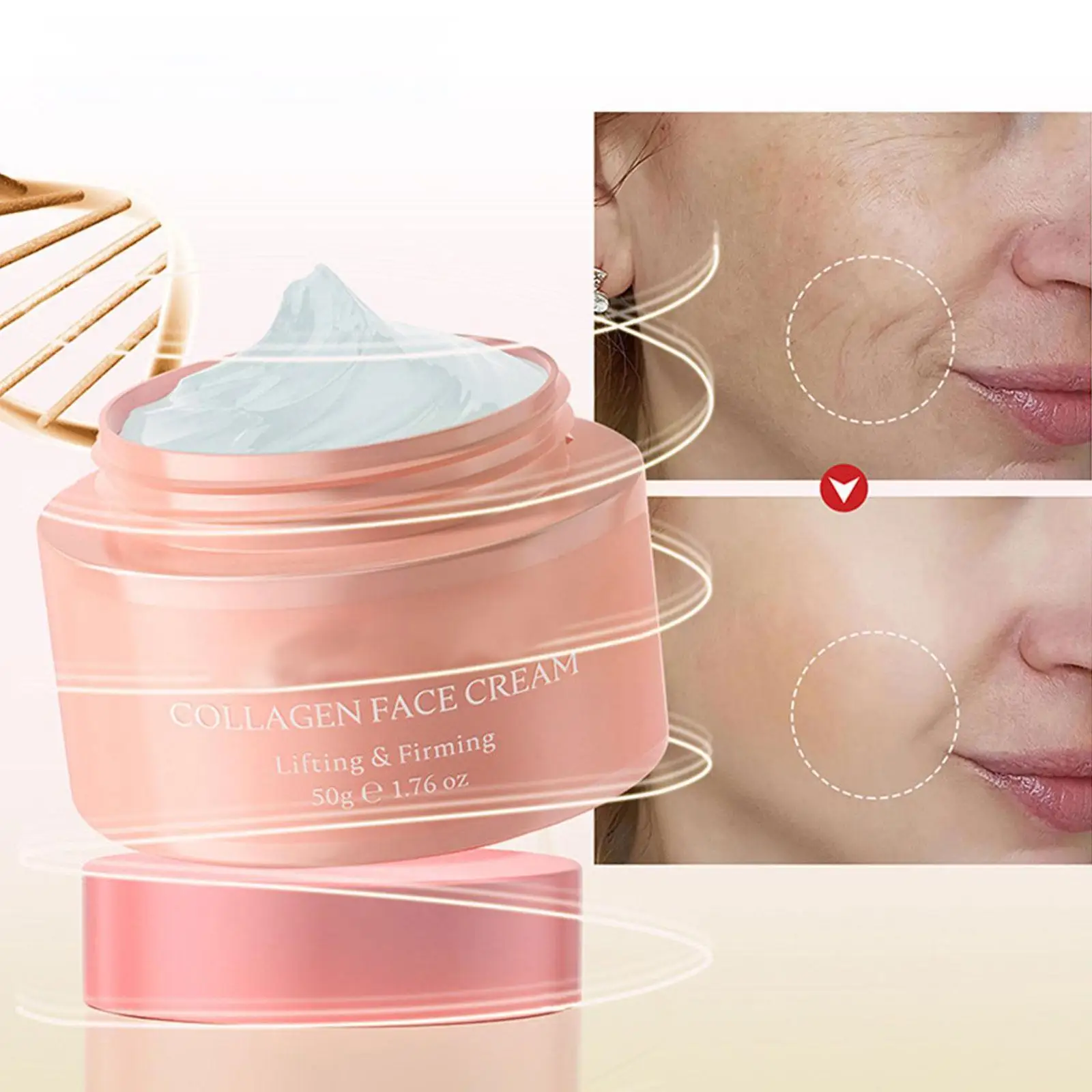 5 Seconds Collagen Face Cream Anti Wrinkle Anti Aging Dark Spot Remover For Face Serum Whitening Cream Face Creams Skin Car M3S7
5 Seconds Collagen Face Cream Anti Wrinkle Anti Aging Dark Spot Remover For Face Serum Whitening Cream Face Creams Skin Car M3S7