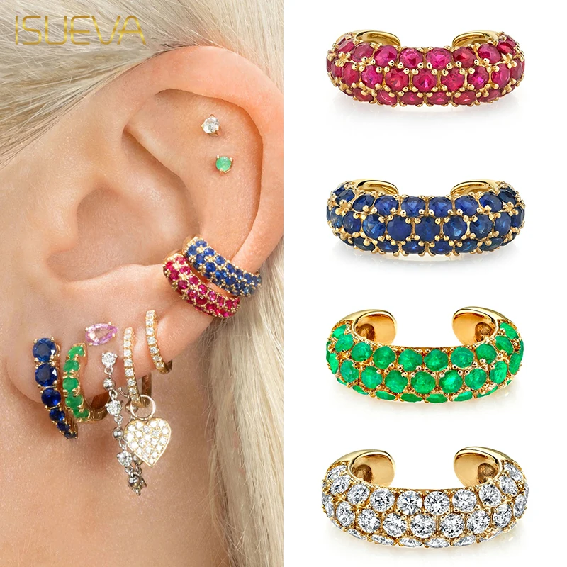 ISUEVA Gold Filled Clip Earrings for Women Colorful Zircon Fake Piercing Women's Ear Cuff 2022 Wedding Jewelry Wholesale
ISUEVA Gold Filled Clip Earrings for Women Colorful Zircon Fake Piercing Women's Ear Cuff 2022 Wedding Jewelry Wholesale