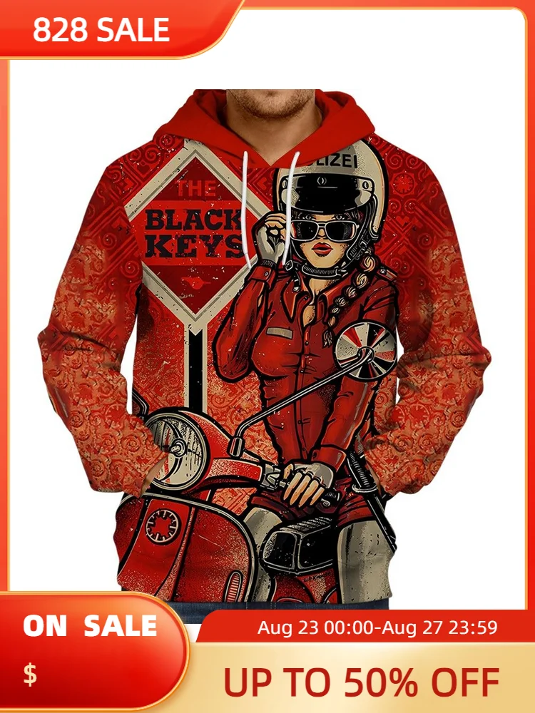 Новинка 2023, повседневная мужская толстовка AliExpress из новой мотоциклетной серии, свитер
Новинка 2023, повседневная мужская толстовка AliExpress из новой мотоциклетной серии, свитер