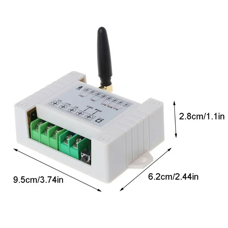 1Set C85-260V 1/2/3CH Motor Remote Control Door Wireless Receiver Transmitter P18A 
1Set C85-260V 1/2/3CH Motor Remote Control Door Wireless Receiver Transmitter P18A