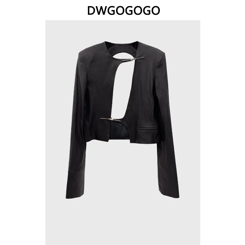 Hollow Out Short Blazer Suit Jacket Women's Autumn Clothing Outwear 2023 New American Style Design Sense Overcoat Top
Hollow Out Short Blazer Suit Jacket Women's Autumn Clothing Outwear 2023 New American Style Design Sense Overcoat Top