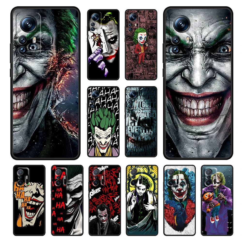 DC Movie Joker Clown Case For Xiaomi 12T 12S 12 11 Ultra 11T 10T 9T Note 10 Pro Lite 5G Soft Black Phone Cover Core Coque Capa
DC Movie Joker Clown Case For Xiaomi 12T 12S 12 11 Ultra 11T 10T 9T Note 10 Pro Lite 5G Soft Black Phone Cover Core Coque Capa