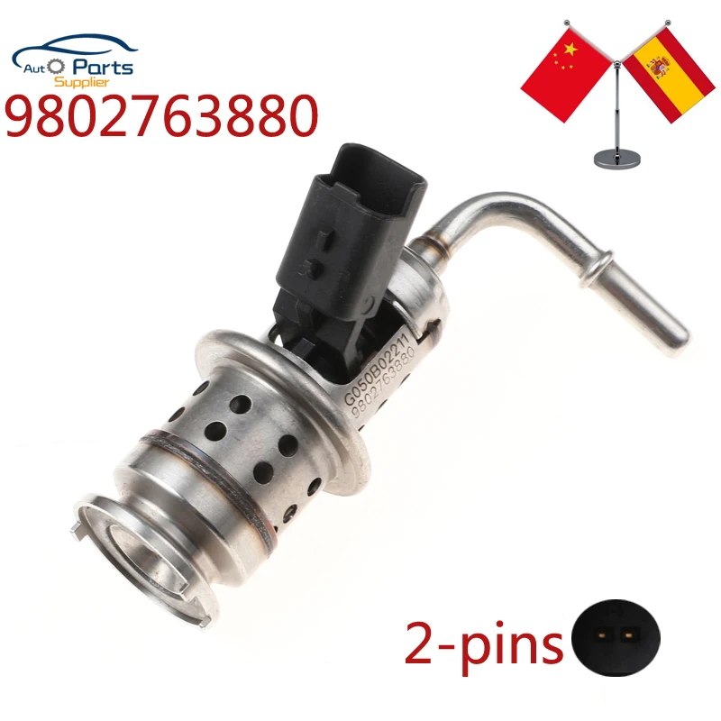 9802763880 новый оригинальный клапан форсунки топливного инжектора для Citroen C4 C3 Peugeot