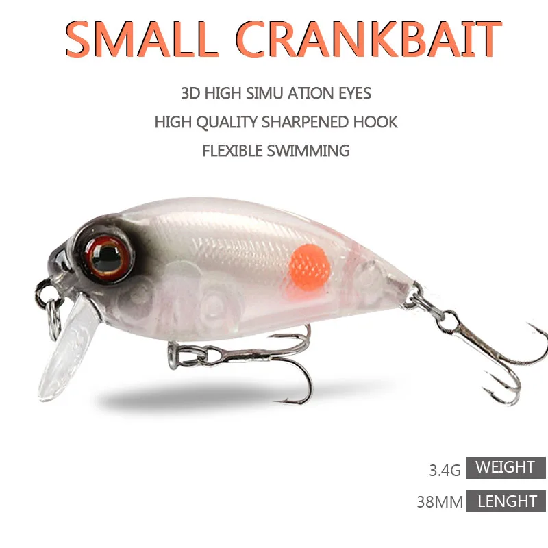 3.9cm3.5g Little Fat Man Bait Rock Crank Lure Hard Lure Bionic Fake Lure Fishing Accessories With Treble Hook Swimming Lure
3.9cm3.5g Little Fat Man Bait Rock Crank Lure Hard Lure Bionic Fake Lure Fishing Accessories With Treble Hook Swimming Lure