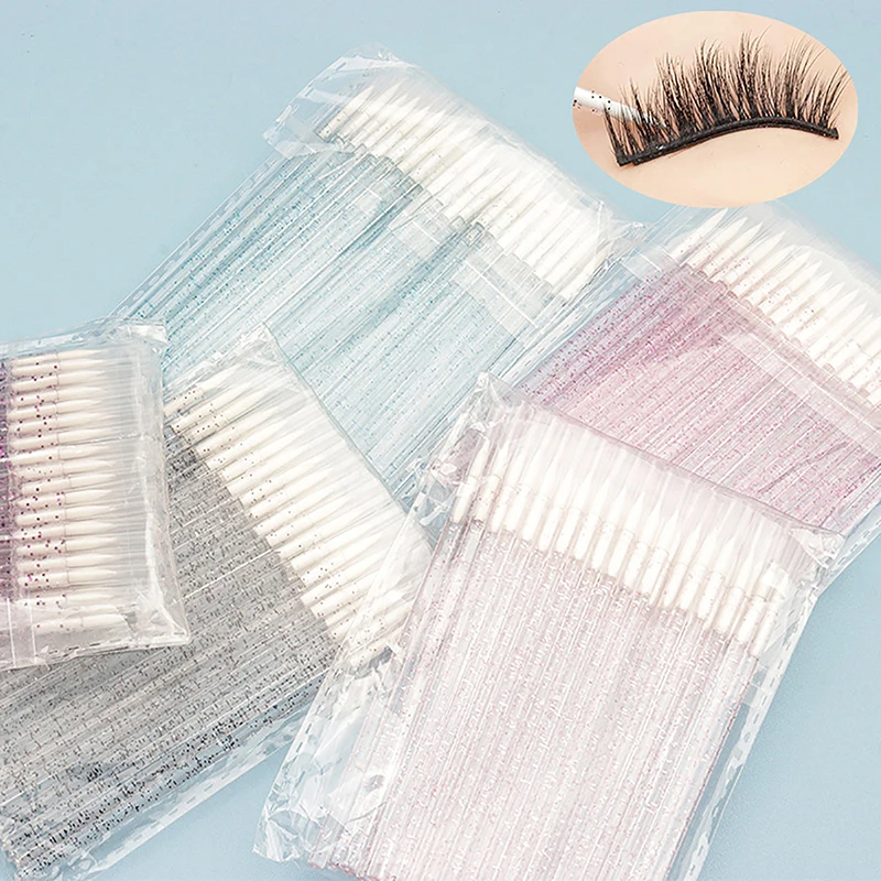 50Pcs Disposable Eyelash Brushes Crystal Handle Eye Liner Brush Mascara Wand Applicator Eyelash Extension Tools
50Pcs Disposable Eyelash Brushes Crystal Handle Eye Liner Brush Mascara Wand Applicator Eyelash Extension Tools