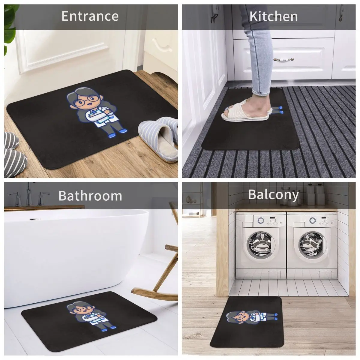 Cute Girl Doctor Cartoon Door Mat Decor 3D Rug Carpet Bathmat Antislip Entrance Living Room Home Kitchen Bathroom Antiwear Nruse
Cute Girl Doctor Cartoon Door Mat Decor 3D Rug Carpet Bathmat Antislip Entrance Living Room Home Kitchen Bathroom Antiwear Nruse