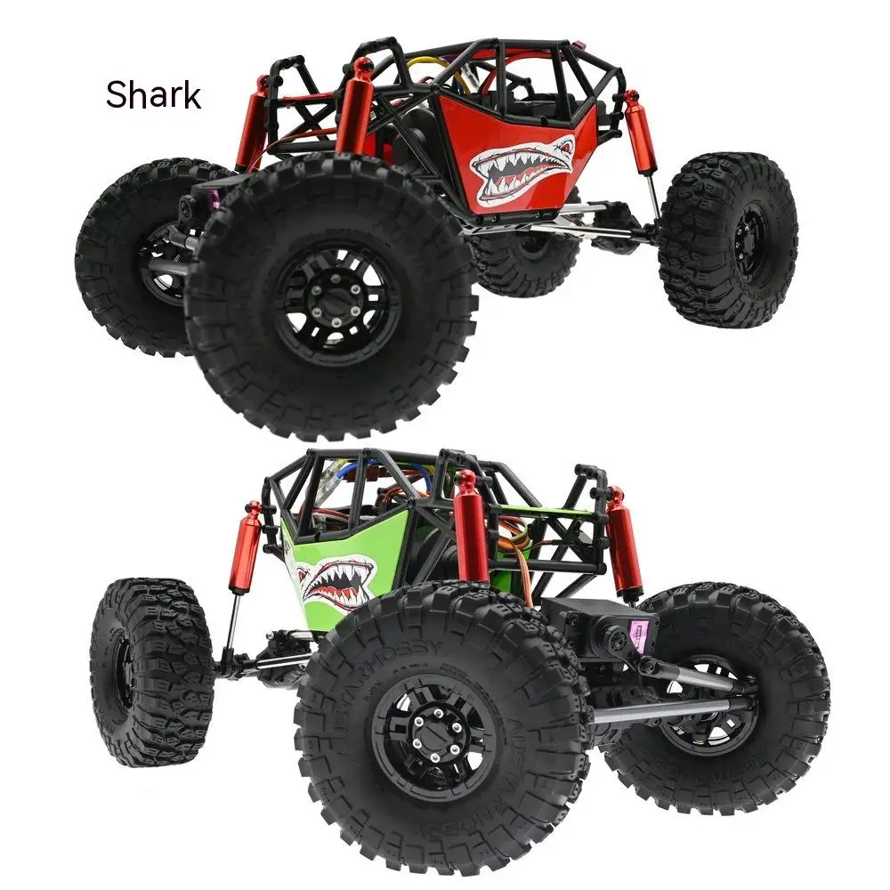 Rc Car New 1:10 310mm Wheelbase Tubular Anti-roll Shark Version Of The Climbing Buggy Children's Remote Control Buggy
Rc Car New 1:10 310mm Wheelbase Tubular Anti-roll Shark Version Of The Climbing Buggy Children's Remote Control Buggy