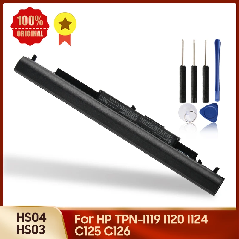 

Genuine Replacement Battery HS03 HS04 HSTNN-LB6U For HP Notebook 15 14 TPN-C125 C126 I119 I120 I124 W121 807612-831 807957-001