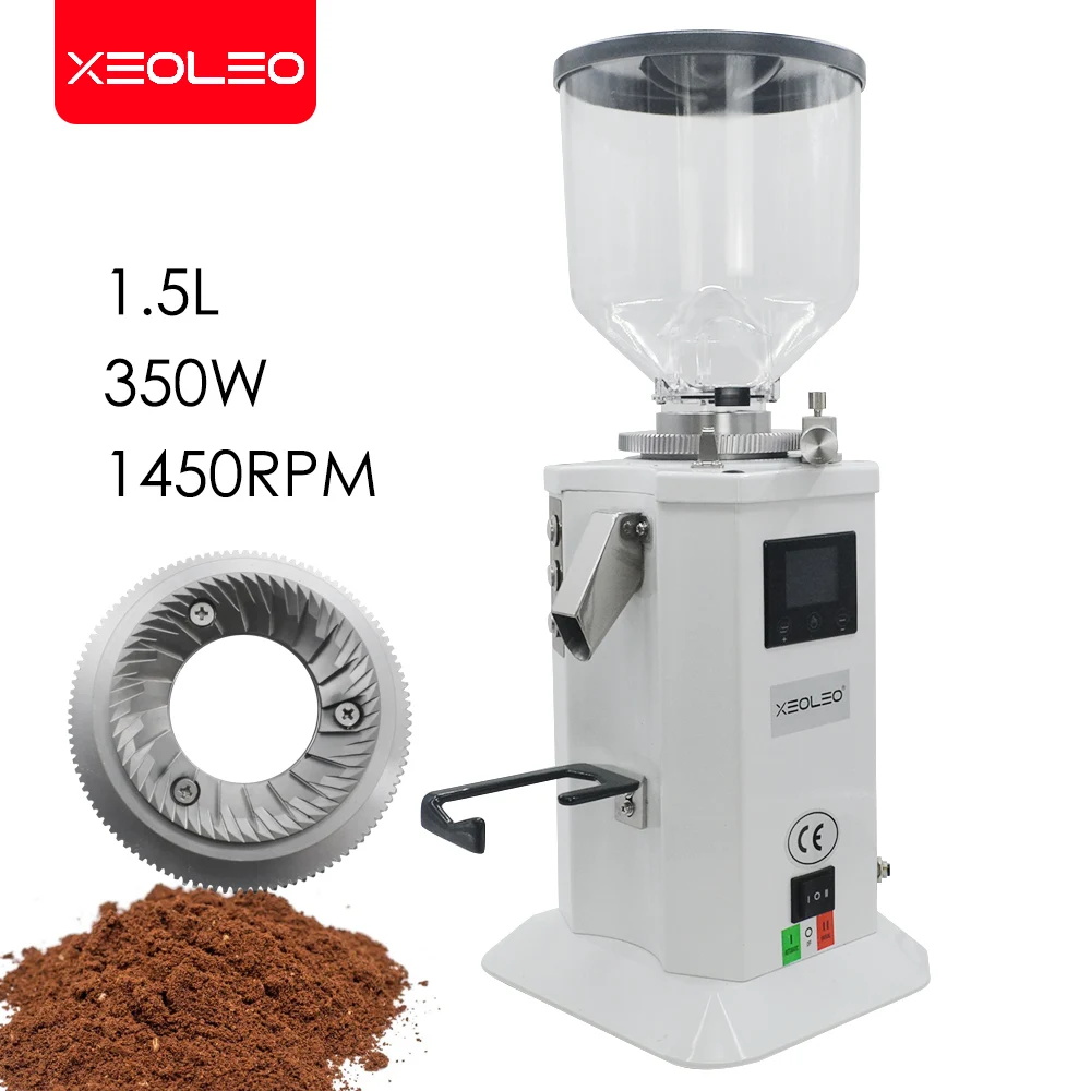Household Electric Coffee grinder 1.5L Espresso coffee grinder 350W Flat whetstone Coffee miller Adjustable Coarse Fine
Household Electric Coffee grinder 1.5L Espresso coffee grinder 350W Flat whetstone Coffee miller Adjustable Coarse Fine