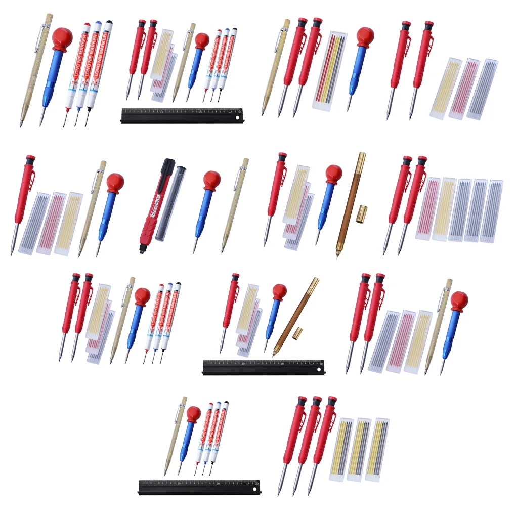 12Pcs Carpenter Mark Pencil Refill Architects Sketching Plotting Woodworking Mechanical Pencils Refill Accessories Type 5
12Pcs Carpenter Mark Pencil Refill Architects Sketching Plotting Woodworking Mechanical Pencils Refill Accessories Type 5