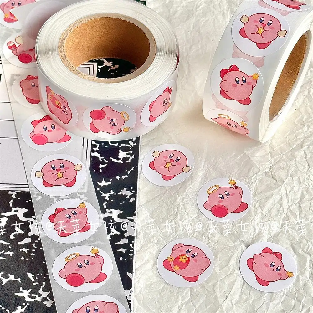 2023 New 500PCS.Kirby High Appearance Level Cartoon Star Kabi Roll Sticker Decorative Hand Ledger Sticker Sealing Tape Kawaii
2023 New 500PCS.Kirby High Appearance Level Cartoon Star Kabi Roll Sticker Decorative Hand Ledger Sticker Sealing Tape Kawaii