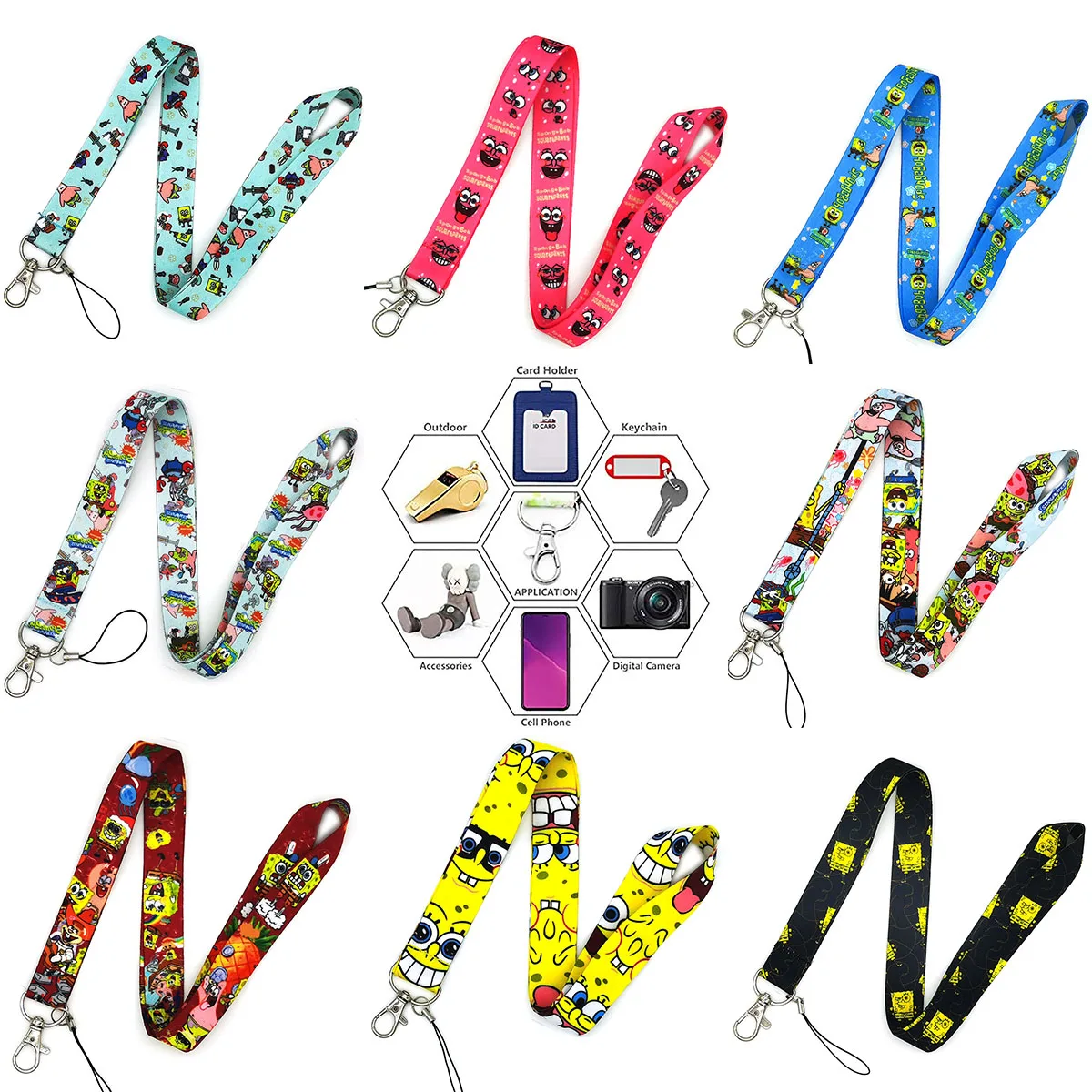 Lanyard Keychain , Anime ID Badges Lanyard, Key Lanyard for ID Card Holder, Cell Phone Case
Lanyard Keychain , Anime ID Badges Lanyard, Key Lanyard for ID Card Holder, Cell Phone Case