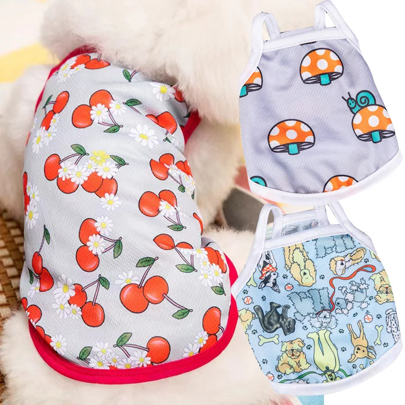 Fruit Print Dog Clothes for Small Dogs Summer Puppy Dog Clothes Pet Cat Sling Vest Cotton T Shirt Pug Apparel Vest Shirt
Fruit Print Dog Clothes for Small Dogs Summer Puppy Dog Clothes Pet Cat Sling Vest Cotton T Shirt Pug Apparel Vest Shirt