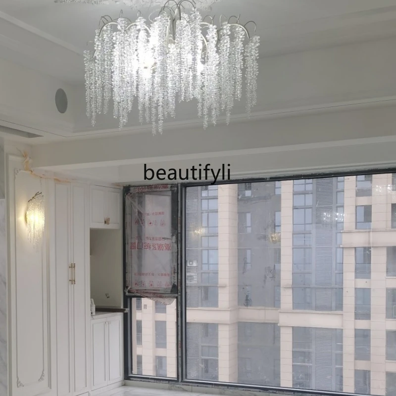 CXH New Luxury Main Lamp Headlight Tassel Light Luxury Crystal Lamp Bedroom Light Restaurant Chandelier
CXH New Luxury Main Lamp Headlight Tassel Light Luxury Crystal Lamp Bedroom Light Restaurant Chandelier