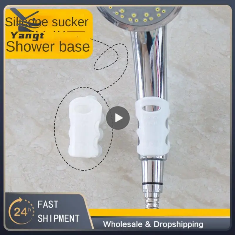 Removable Shower Head Hanger Nailless Shower Suction Cup Wall Mount Strong Viscosity Flower Sprinkling Sucker Waterproof
Removable Shower Head Hanger Nailless Shower Suction Cup Wall Mount Strong Viscosity Flower Sprinkling Sucker Waterproof