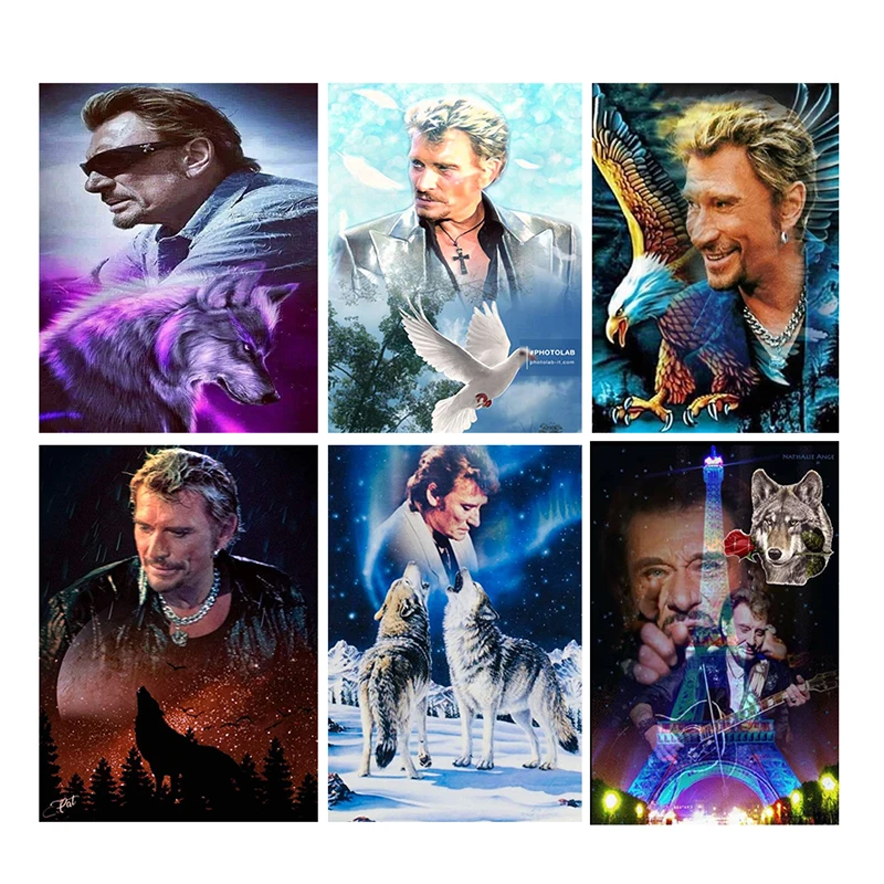 5D алмазная живопись «сделай сам», портрет Джонни Хелли, Набор для вышивки крестиком, квадратная круглая бриллиантовая вышивка
5D алмазная живопись «сделай сам», портрет Джонни Хелли, Набор для вышивки крестиком, квадратная круглая бриллиантовая вышивка