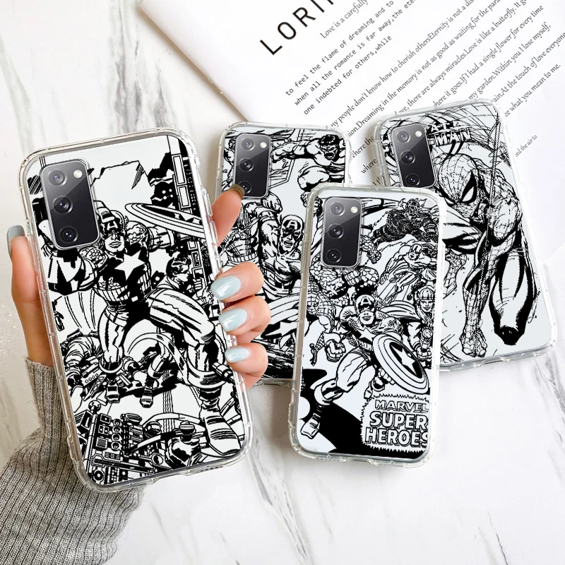Marvel Logo Cartoon Superhero For Samsung A53 A52 A54 A13 A12 A32 A71 A33 A73 A72 A51 A23 A03 5G Transparent Phone Case Cover
Marvel Logo Cartoon Superhero For Samsung A53 A52 A54 A13 A12 A32 A71 A33 A73 A72 A51 A23 A03 5G Transparent Phone Case Cover