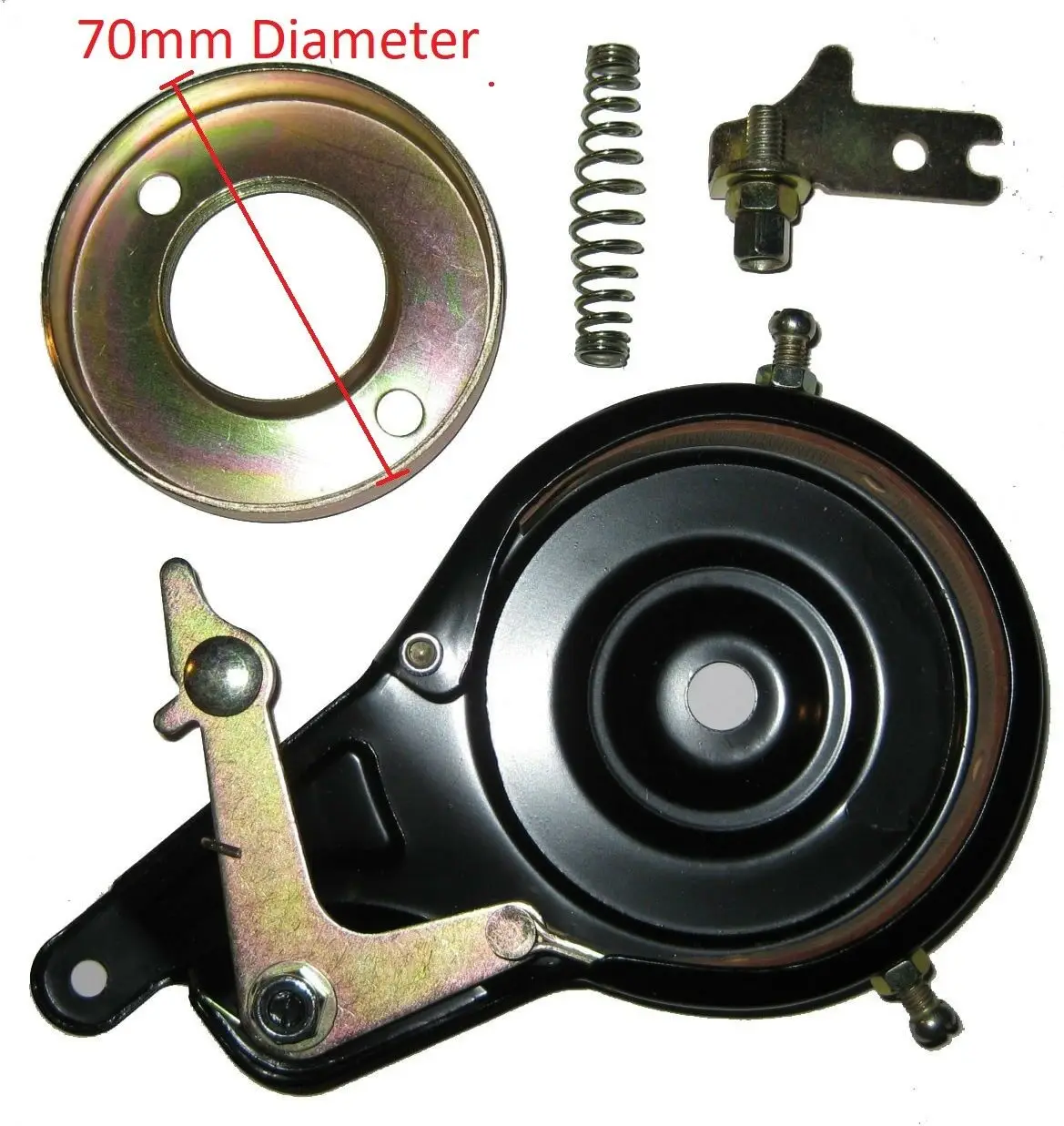 1x Band Brake Assembly W/ 70mm Black Rotor For Mini Moto Pocket Bike Shredder Cycling Electric Scooters Parts Accessories
1x Band Brake Assembly W/ 70mm Black Rotor For Mini Moto Pocket Bike Shredder Cycling Electric Scooters Parts Accessories