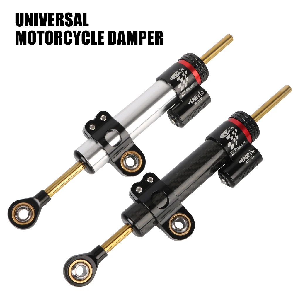 255mm Motorcycle Adjustable Steering Damper Motorbike Stabilizer For HONDA Yamaha MT10 MT-07 MT09 ZX6R YZF R6 CBR650R CB1000R
255mm Motorcycle Adjustable Steering Damper Motorbike Stabilizer For HONDA Yamaha MT10 MT-07 MT09 ZX6R YZF R6 CBR650R CB1000R