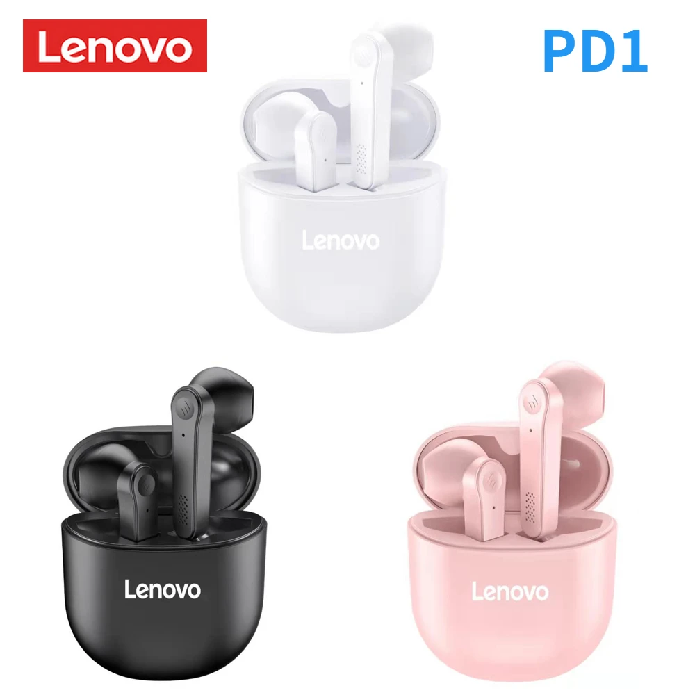 Original Lenovo PD1 TWS Bluetooth Earphone Sports Wireless Headset Stereo Earbuds HiFi Music With Mic For Android IOS Smartphone
Original Lenovo PD1 TWS Bluetooth Earphone Sports Wireless Headset Stereo Earbuds HiFi Music With Mic For Android IOS Smartphone