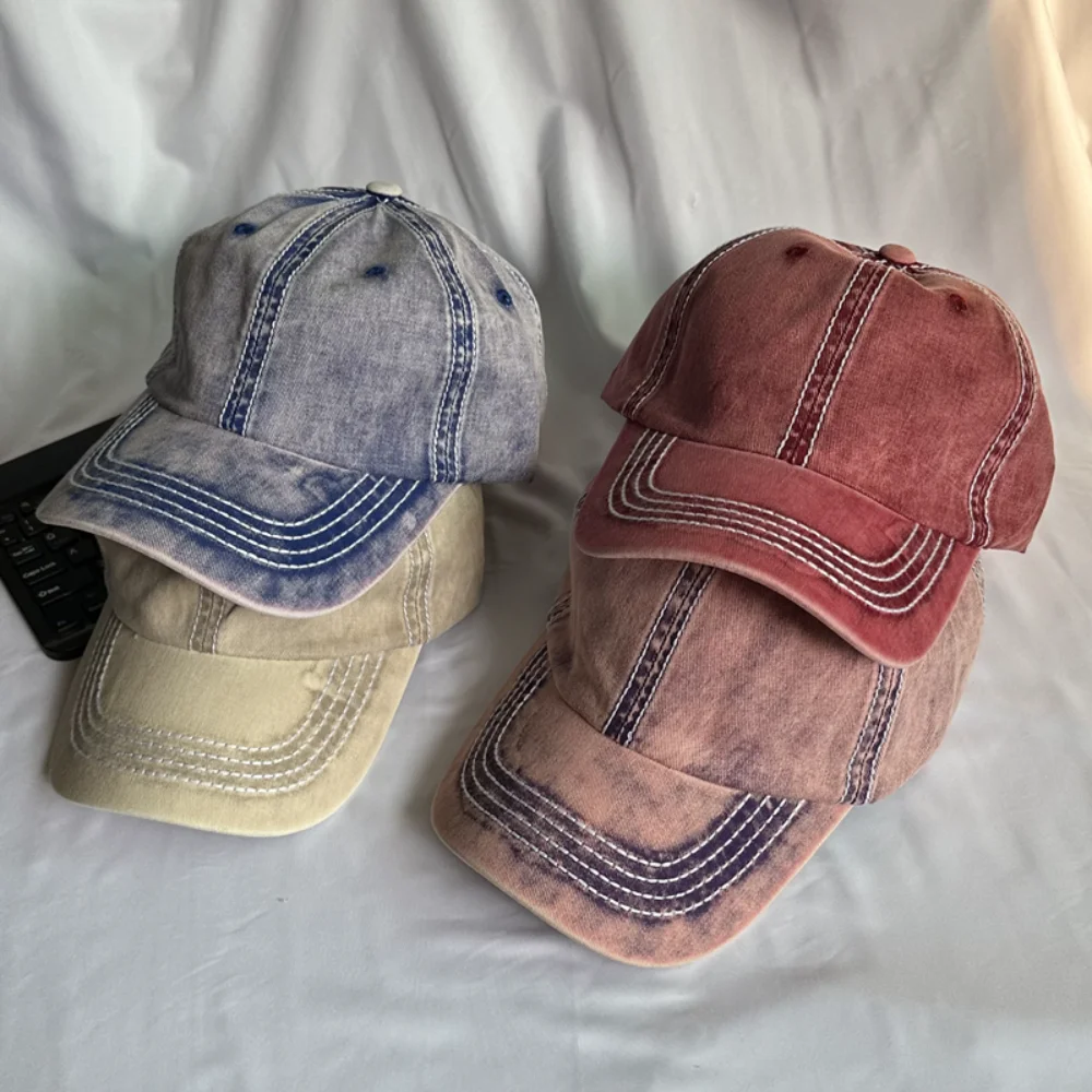 Vintage Washed Denim Baseball Caps for Women Soft Top Breathable Fashion Hats Spring and Summer Moto Gp Baseball Cap Men Outdoor
Vintage Washed Denim Baseball Caps for Women Soft Top Breathable Fashion Hats Spring and Summer Moto Gp Baseball Cap Men Outdoor