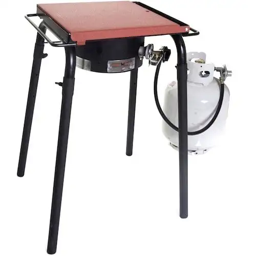 Explorer 1X Stove, Features One 30,000 BTU Burner with Folding Side Shelf, SB30D 
Explorer 1X Stove, Features One 30,000 BTU Burner with Folding Side Shelf, SB30D