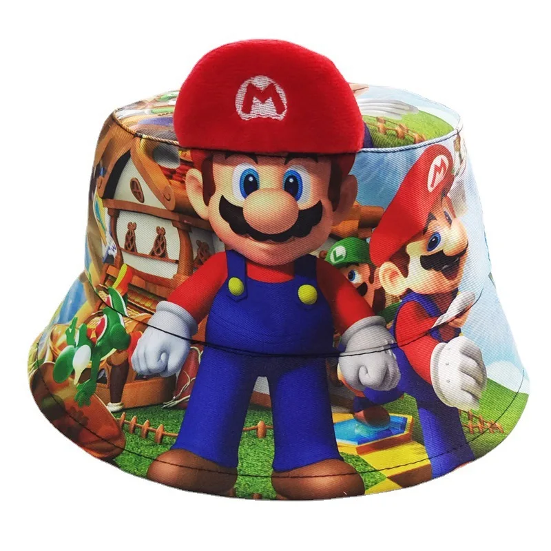 Super Mario Hats Cute Stereoscopic Mario Bros Cartoon Spring/summer Outdoor Sun Protection Hats for European American Children
Super Mario Hats Cute Stereoscopic Mario Bros Cartoon Spring/summer Outdoor Sun Protection Hats for European American Children