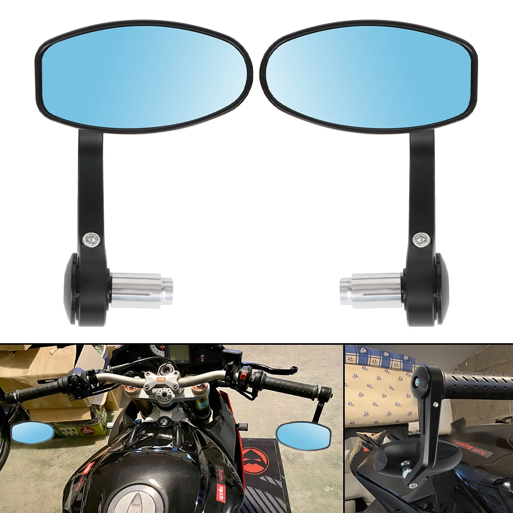 CNC Aluminum 7/8" 22mm Scooter Bar End Handlebar Rear View Mirror Motorcycle Bike Rearview Mirrors Reversing Reflective 2pcs
CNC Aluminum 7/8" 22mm Scooter Bar End Handlebar Rear View Mirror Motorcycle Bike Rearview Mirrors Reversing Reflective 2pcs