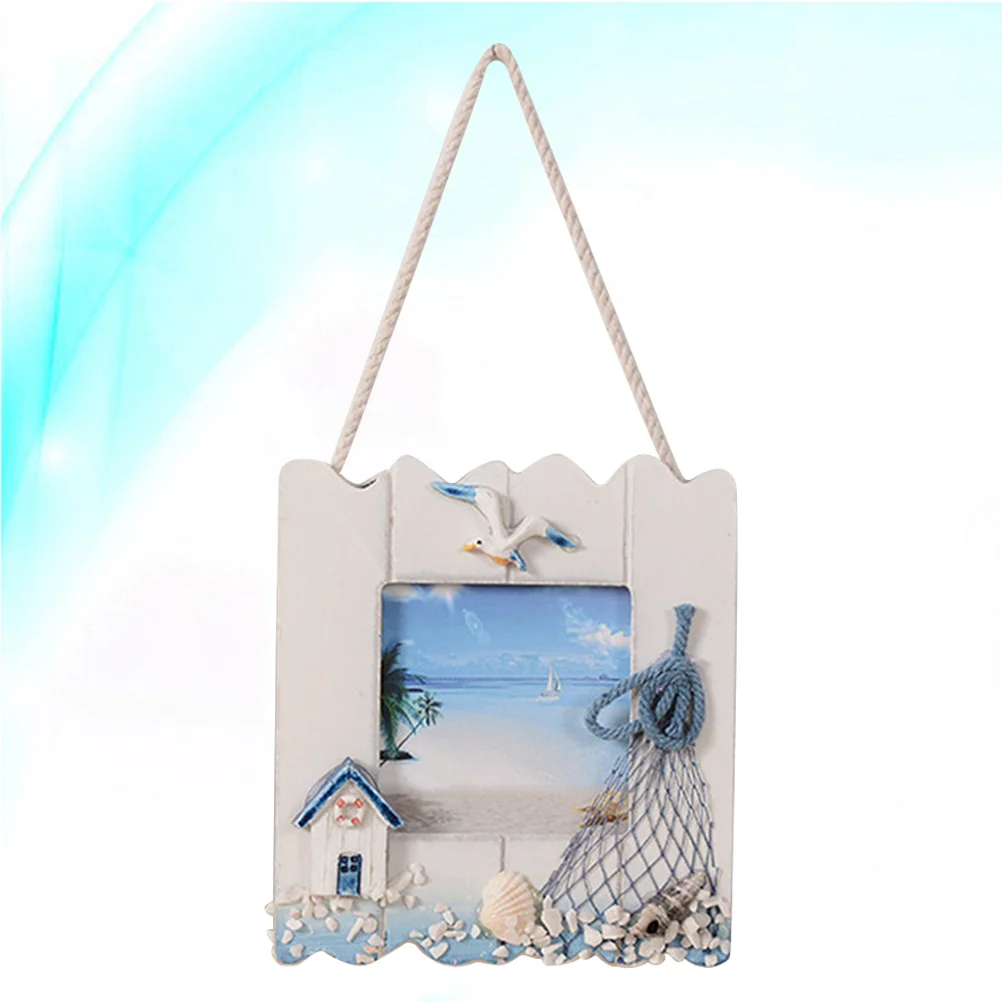 Picture Frame Beach Frames Photo Mediterranean Style Nautical Wooden Seashell Themed Ocean Holder Summer Decor
Picture Frame Beach Frames Photo Mediterranean Style Nautical Wooden Seashell Themed Ocean Holder Summer Decor
