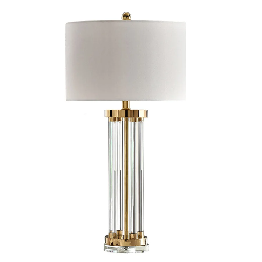 Post modern golden simple crystal creative model room villa living room bedroom bedside lamp hotel lobby desk lamp
Post modern golden simple crystal creative model room villa living room bedroom bedside lamp hotel lobby desk lamp
