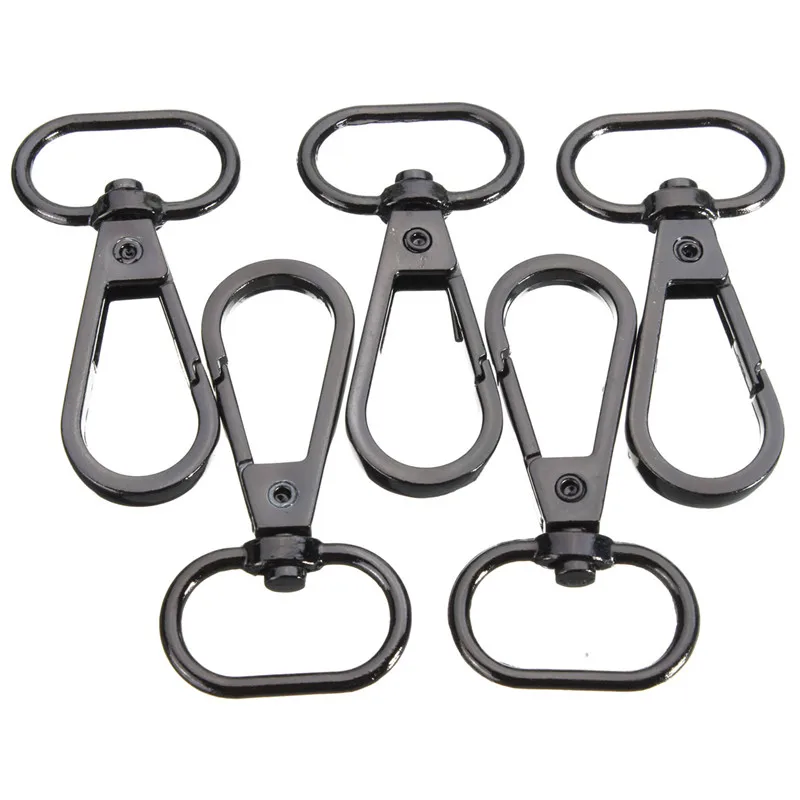 4 Colors 5Pcs 48mm Bag Clasps Lobster Swivel Trigger Clips Snap Hook For 20mm Strapping For DIY Accessories Keychain Parts
4 Colors 5Pcs 48mm Bag Clasps Lobster Swivel Trigger Clips Snap Hook For 20mm Strapping For DIY Accessories Keychain Parts