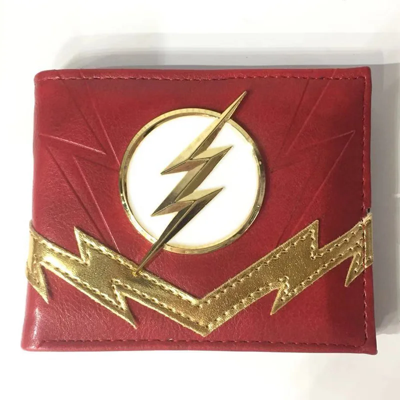 Новый кошелек The Flash, крутой дизайн, Мультяшные аниме кошельки, короткий кошелек с карманом для монет
Новый кошелек The Flash, крутой дизайн, Мультяшные аниме кошельки, короткий кошелек с карманом для монет