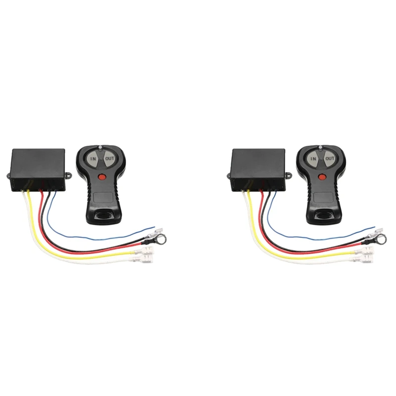 2X 12V/24V Wireless Winch Remote Control Set Kit With Manual Transmitter For Jeep SUV Truck Car
2X 12V/24V Wireless Winch Remote Control Set Kit With Manual Transmitter For Jeep SUV Truck Car