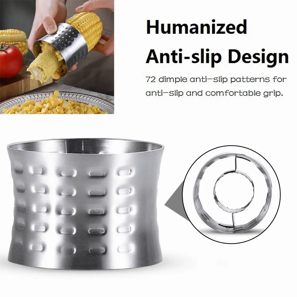Corn Stripper Peeler Cob Cutter Thresher Corn Stripper Vegetable Tool Cooking Tool Stainless Steel Cob Remover Kitchen Gadgets
Corn Stripper Peeler Cob Cutter Thresher Corn Stripper Vegetable Tool Cooking Tool Stainless Steel Cob Remover Kitchen Gadgets