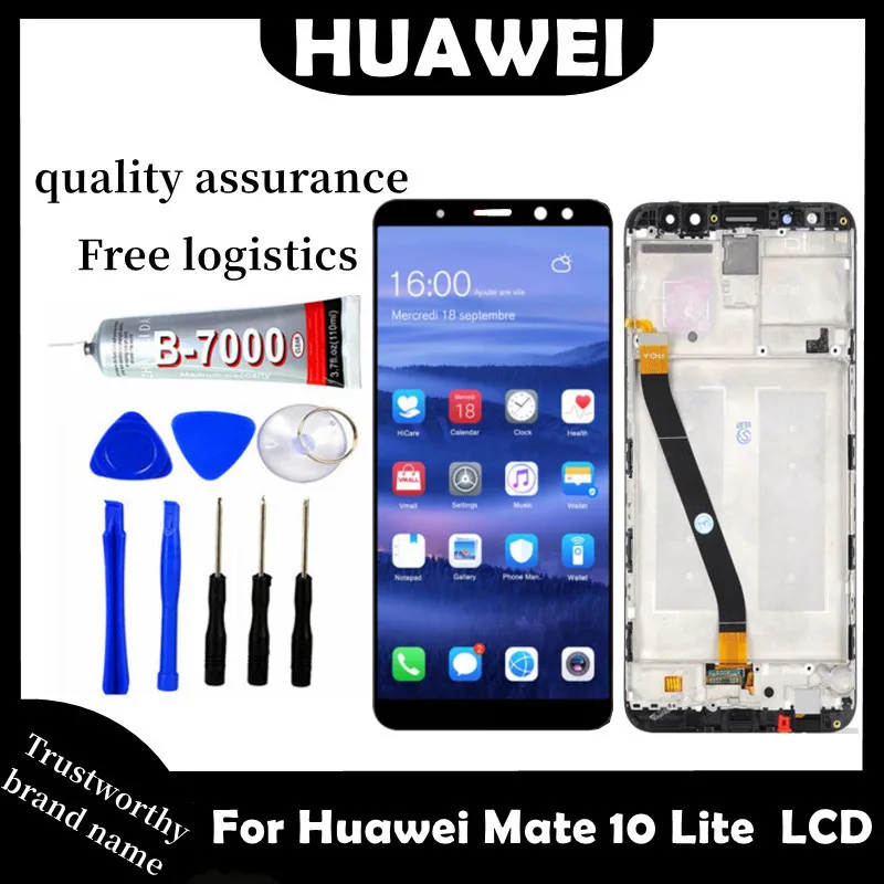 

5.9” New Original Screen For Huawei Mate 10 Lite RNE-L21 RNE-L22 LCD Display Touch Screen Digitizer Assembly For Huwei Nova 2i