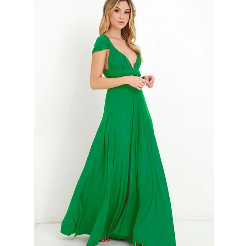 Sexy Multiway Wrap Convertible Boho Maxi Dress For Women Bandage Long Party Robe Bridesmaids Longue Femme Backless Banquet Dress
Sexy Multiway Wrap Convertible Boho Maxi Dress For Women Bandage Long Party Robe Bridesmaids Longue Femme Backless Banquet Dress